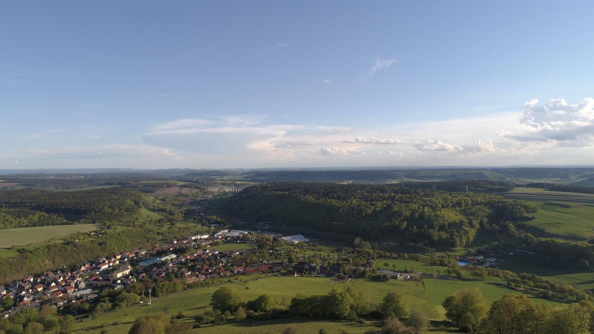 Die Triniushuette "Thueringens Schoenste Aussicht" Rauenstein Экстерьер фото