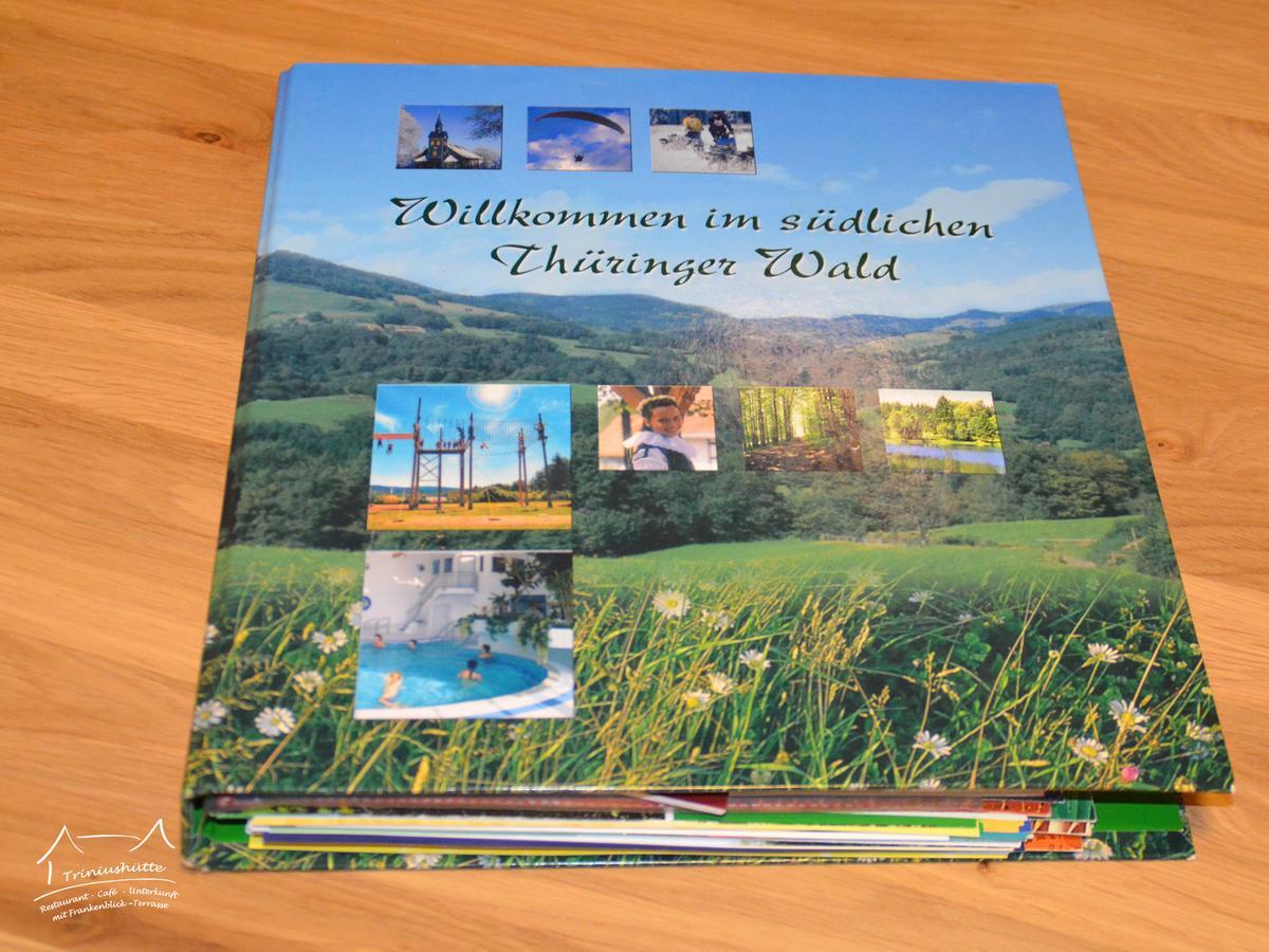 Die Triniushuette "Thueringens Schoenste Aussicht" Rauenstein Экстерьер фото