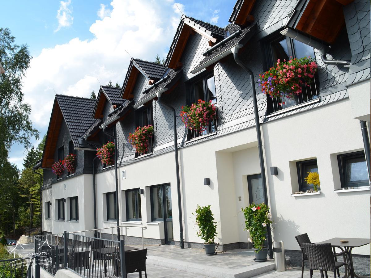 Die Triniushuette "Thueringens Schoenste Aussicht" Rauenstein Экстерьер фото