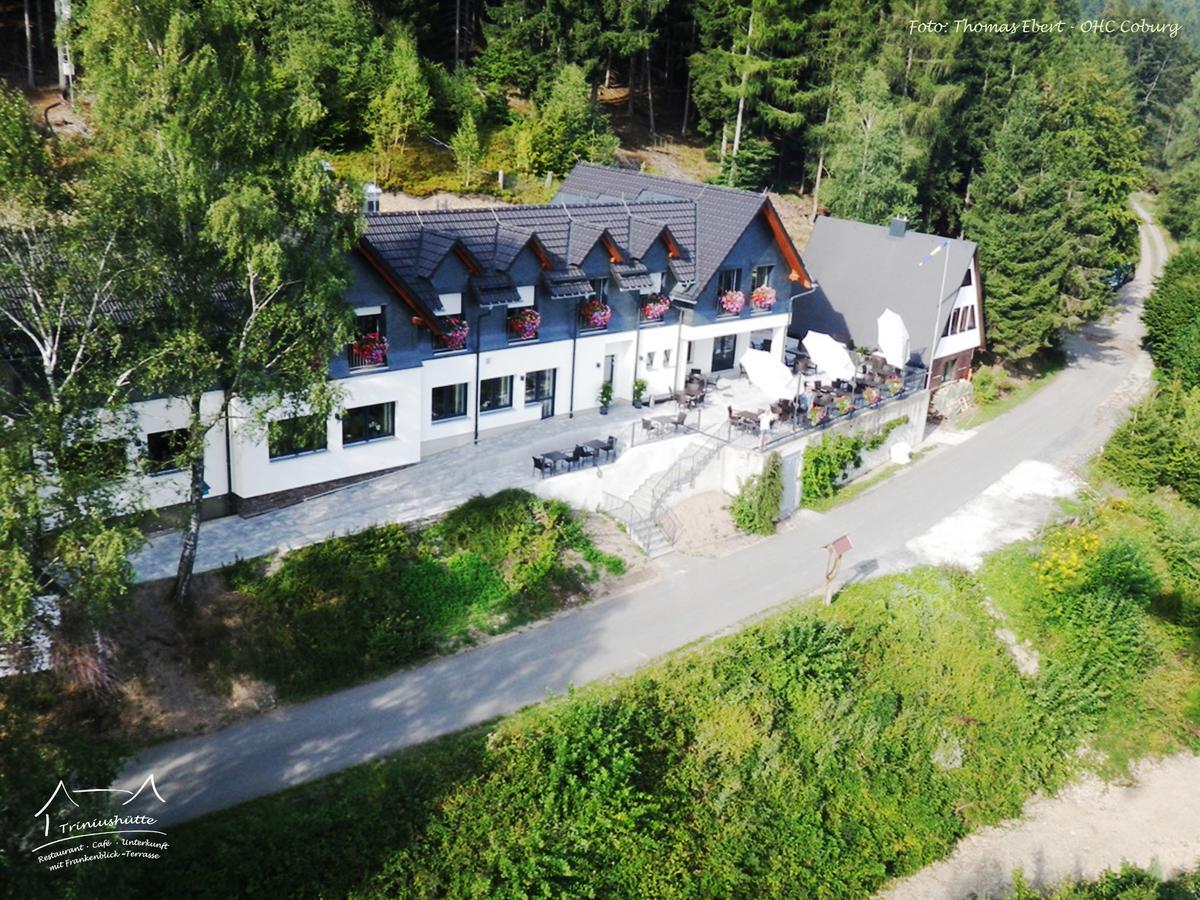 Die Triniushuette "Thueringens Schoenste Aussicht" Rauenstein Экстерьер фото