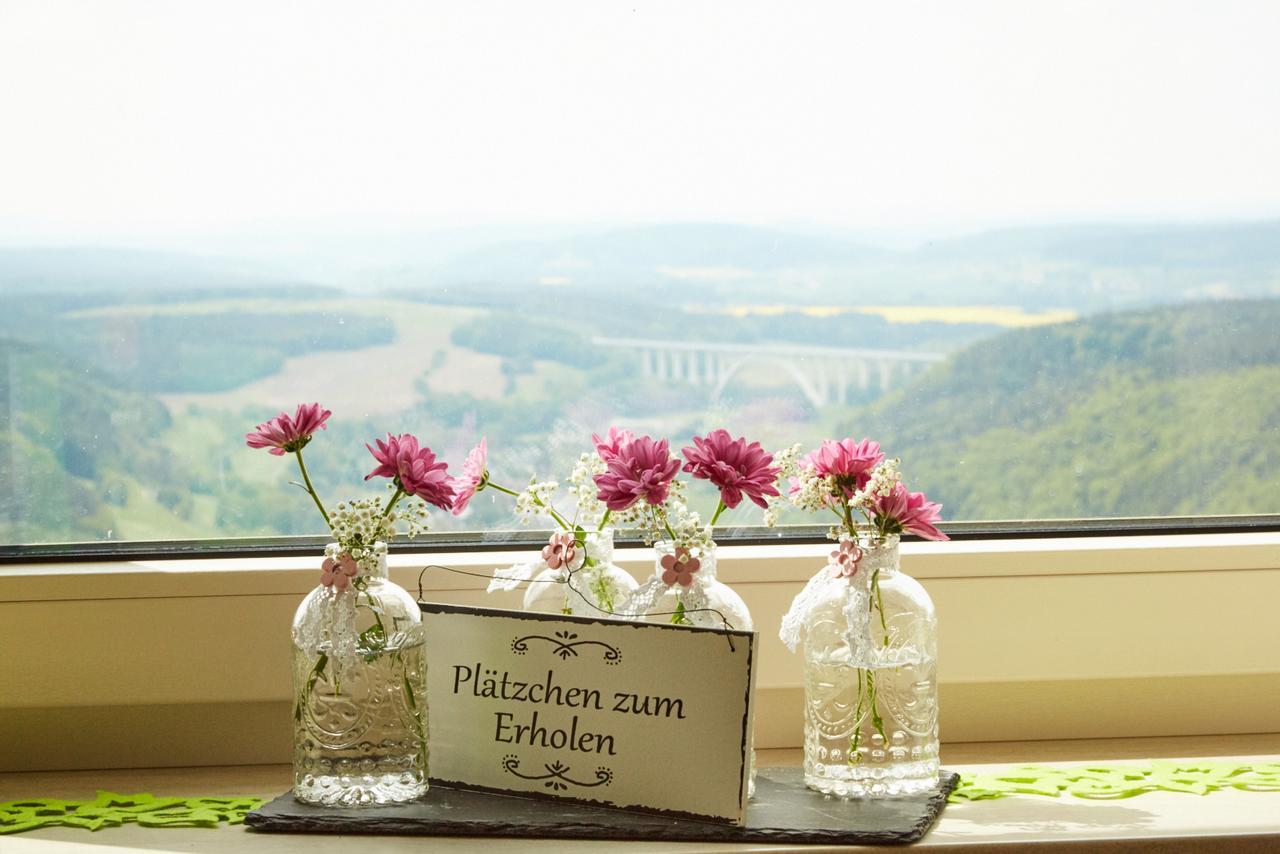 Die Triniushuette "Thueringens Schoenste Aussicht" Rauenstein Экстерьер фото